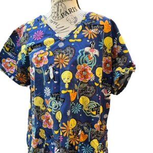 Looney Tune Scrub top